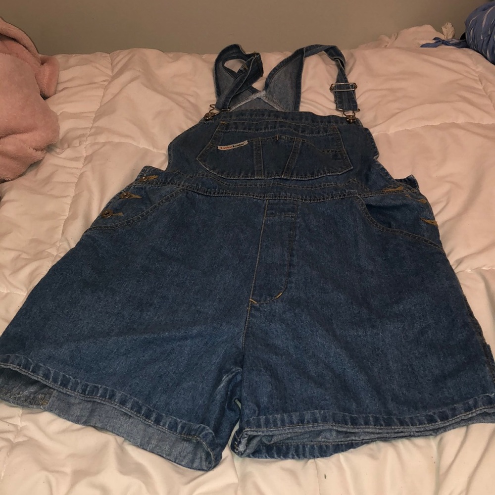 DENIM VINTAGE OVERALLS